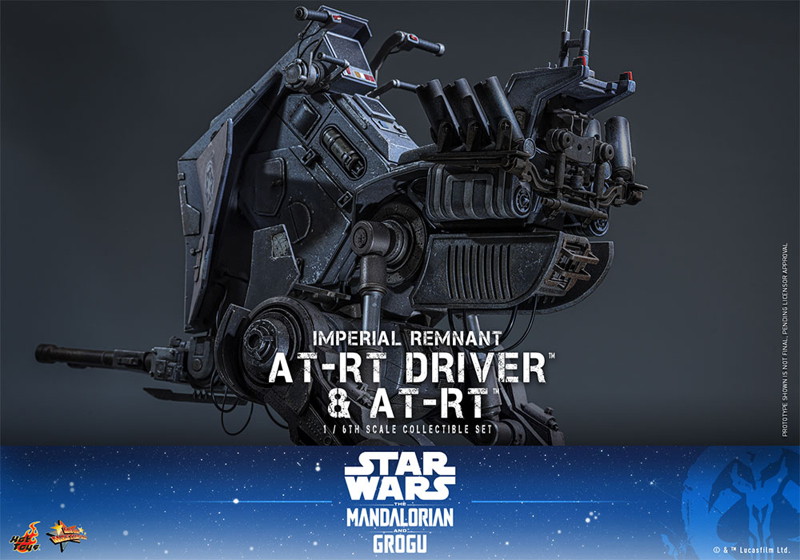 【ムービー・マスターピース】『スター・ウォーズ/マンダロリアン・アンド・グローグー』1/6スケールフィギュア インペリアル・レムナント AT-RTドライバー＆AT-RT