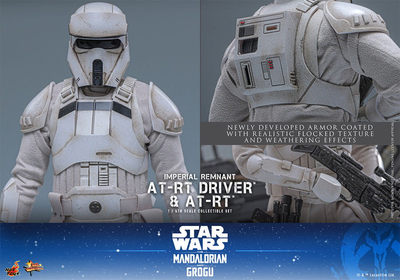 【ムービー・マスターピース】『スター・ウォーズ/マンダロリアン・アンド・グローグー』1/6スケールフィギュア インペリアル・レムナント AT-RTドライバー＆AT-RT