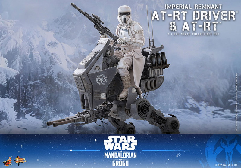【ムービー・マスターピース】『スター・ウォーズ/マンダロリアン・アンド・グローグー』1/6スケールフィギュア インペリアル・レムナント AT-RTドライバー＆AT-RT