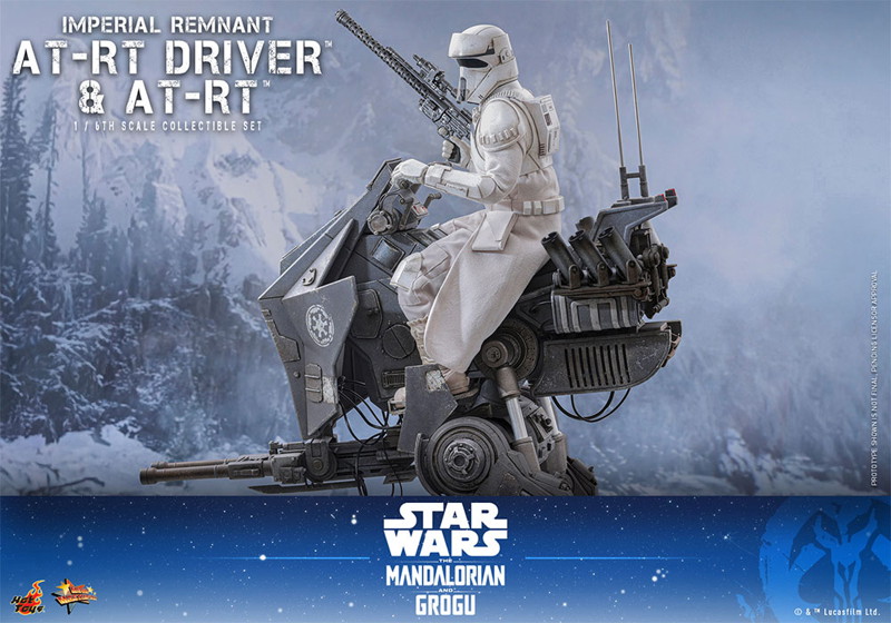 【ムービー・マスターピース】『スター・ウォーズ/マンダロリアン・アンド・グローグー』1/6スケールフィギュア インペリアル・レムナント AT-RTドライバー＆AT-RT