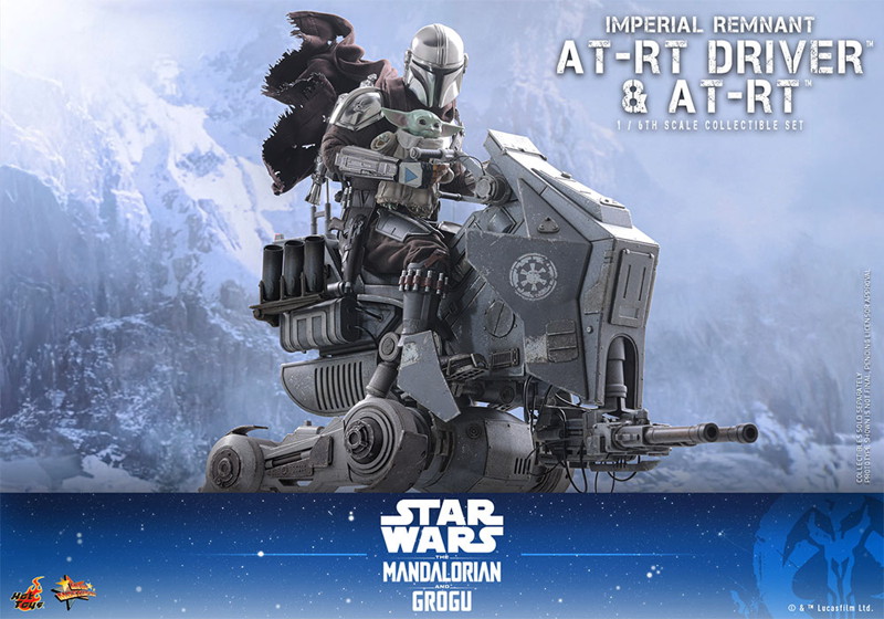【ムービー・マスターピース】『スター・ウォーズ/マンダロリアン・アンド・グローグー』1/6スケールフィギュア インペリアル・レムナント AT-RTドライバー＆AT-RT