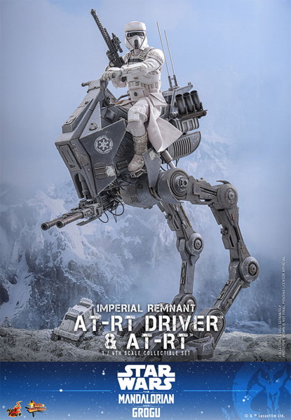 【ムービー・マスターピース】『スター・ウォーズ/マンダロリアン・アンド・グローグー』1/6スケールフィギュア インペリアル・レムナント AT-RTドライバー＆AT-RT