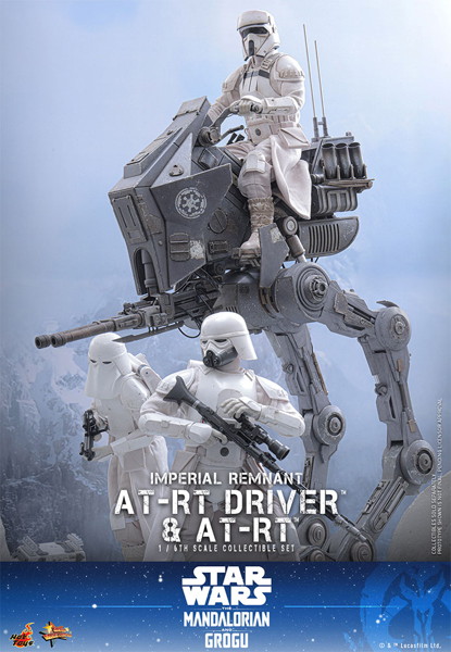 【ムービー・マスターピース】『スター・ウォーズ/マンダロリアン・アンド・グローグー』1/6スケールフィギュア インペリアル・レムナント AT-RTドライバー＆AT-RT