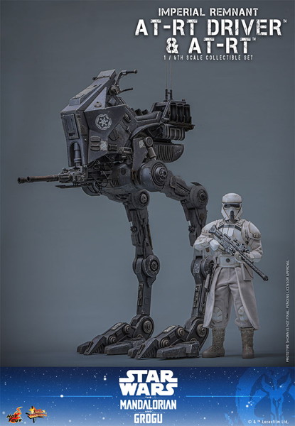 【ムービー・マスターピース】『スター・ウォーズ/マンダロリアン・アンド・グローグー』1/6スケールフィギュア インペリアル・レムナント AT-RTドライバー＆AT-RT
