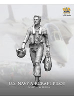 ［NP-32001］1/32 現用 アメリカ海軍 戦闘機パイロット
