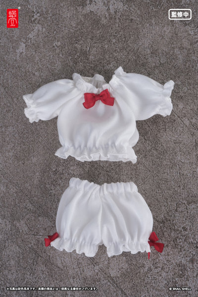 パフスリーブルームウェア（ホワイト）（ドール用）のサムネイル画像