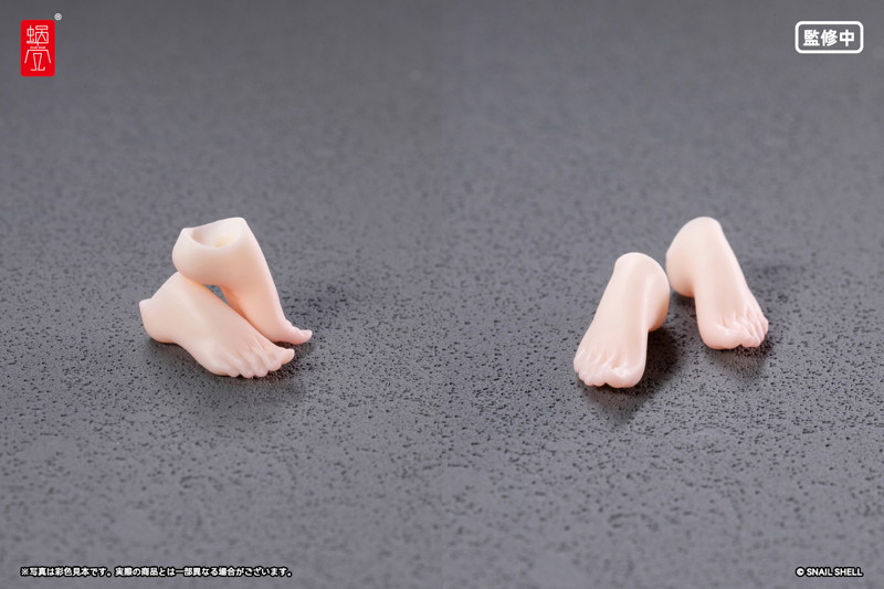冒険者 スネイル用オプションフットパーツセット 1/12 完成品オプションパーツ