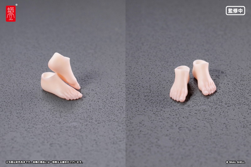 冒険者 スネイル用オプションフットパーツセット 1/12 完成品オプションパーツ