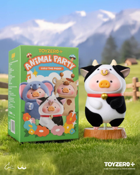 LuLu the Piggy - ルル・ザ・ピギー アニマルパーティ シリーズ（1BOX=8個入）のサムネイル画像