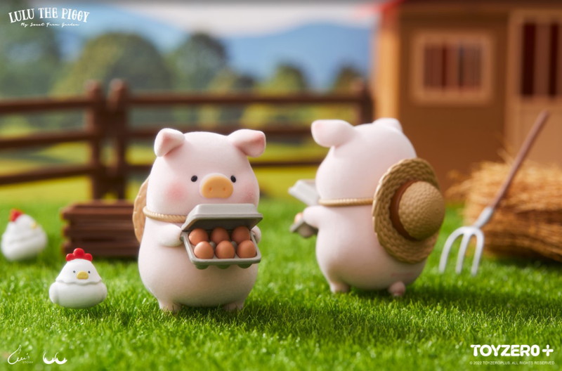 LuLu the Piggy-ルル・ザ・ピギー ファームガーデンシリーズ（1BOX=6個入）