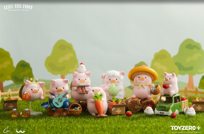 LuLu the Piggy-ルル・ザ・ピギー ファームガーデンシリーズ（1BOX=6個入）のサムネイル画像