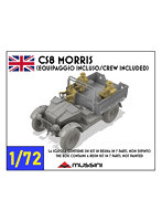MM072-057 1/72 WWII イギリス モーリスCS8軍用トラック（乗員3体付）