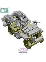 MM1011 1/35 WWII イギリス SAS 1/4トン4x4パトロールカー コンバージョンキット Ver.2