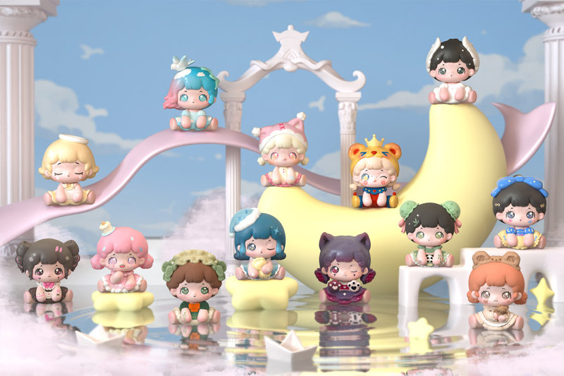 TOYBEBOP Baobao ファンタジードリームランドシリーズ ミニトレーディングフィギュア（1BOX=12個入）