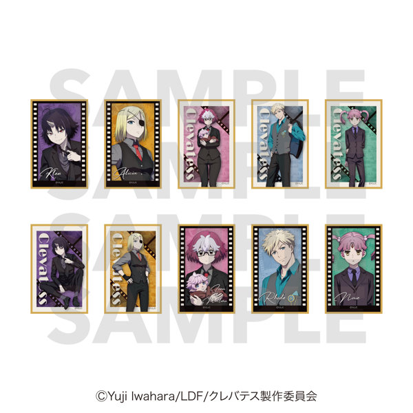 【BOX販売】クレバテス-魔獣の王と赤子と屍の勇者- トレーディングミニ色紙（1BOX=10個入）