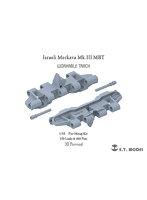 ［P35-055］1/35 現用 イスラエル メルカバMk.III主力戦車用可動式履帯（モンモデル用）