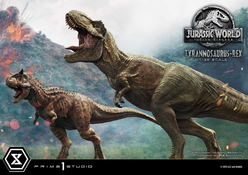 プライムコレクタブルフィギュア ジュラシック・ワールド/炎の王国 T-REX（再販）
