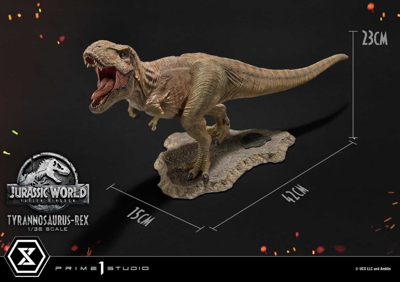 プライムコレクタブルフィギュア ジュラシック・ワールド/炎の王国 T-REX（再販）