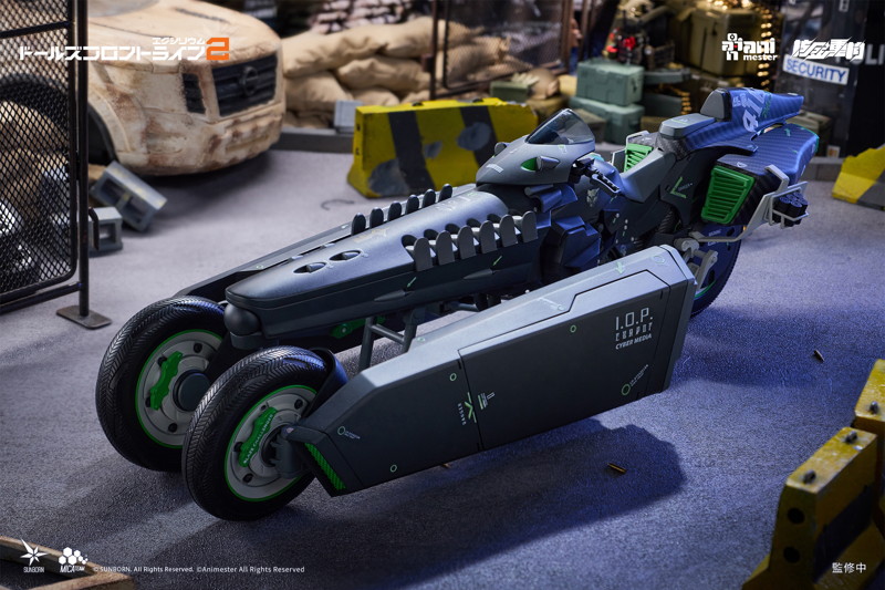 ドールズフロントライン2:エクシリウム 「クルカイ - スピードスター」 モーターバイク 1/12 プラスチッ...