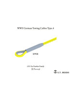［P35-313］1/35 WWII ドイツ牽引用ケーブルセットType.4 パンサー戦車シリーズ用（各社キット対応）