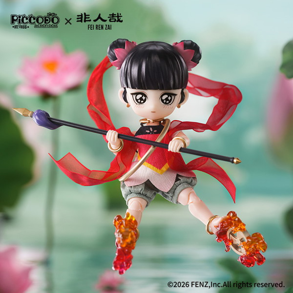 PICCODO ACTION DOLL 非人哉（ひとにあらざるかな） なたく（なたく） 赤綾Ver.