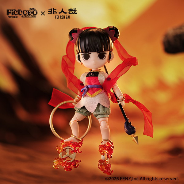 PICCODO ACTION DOLL 非人哉（ひとにあらざるかな） なたく（なたく） 赤綾Ver.