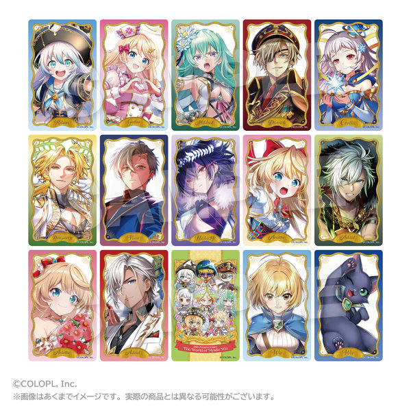 【BOX販売】クイズRPG 魔法使いと黒猫のウィズ トレーディングアクリルカード（1BOX=15個入）