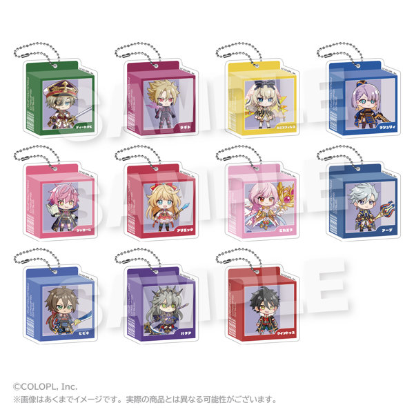 【BOX販売】クイズRPG 魔法使いと黒猫のウィズ トレーディングアクリルキーホルダーB（1BOX=11個入）