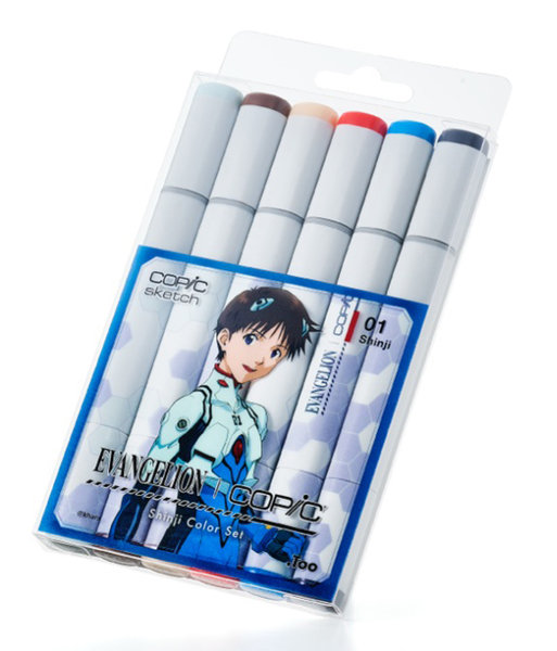 EVANGELION×COPIC Shinji Color Set