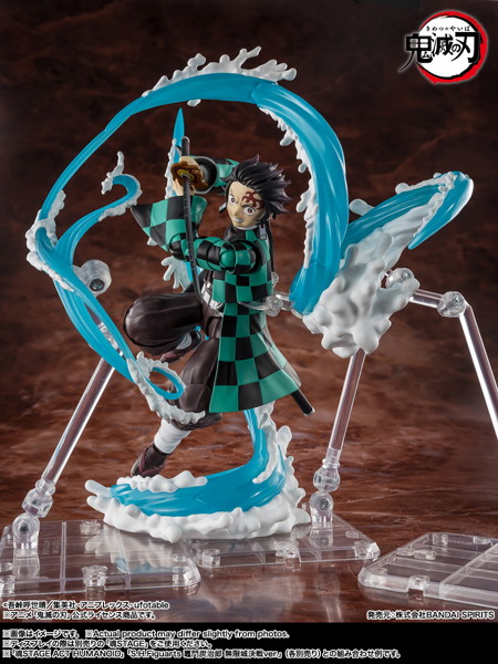 S.H.Figuarts 竈門炭治郎＆冨岡義勇 水の呼吸エフェクトパーツSET 鬼滅の刃