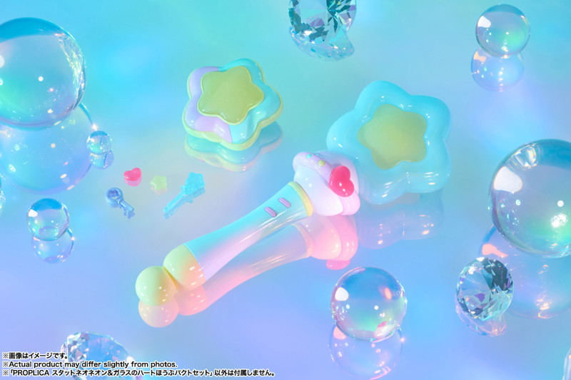 PROPLICA スタットネオネオン＆ガラスのハートほうぷパクトセット 魔法の姉妹ルルットリリィ
