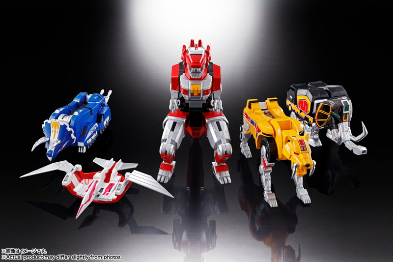 超合金魂 GX-72 大獣神 ＆ GX-78 ドラゴンシーザー 獣帝大獣神 恐竜戦隊ジュウレンジャー