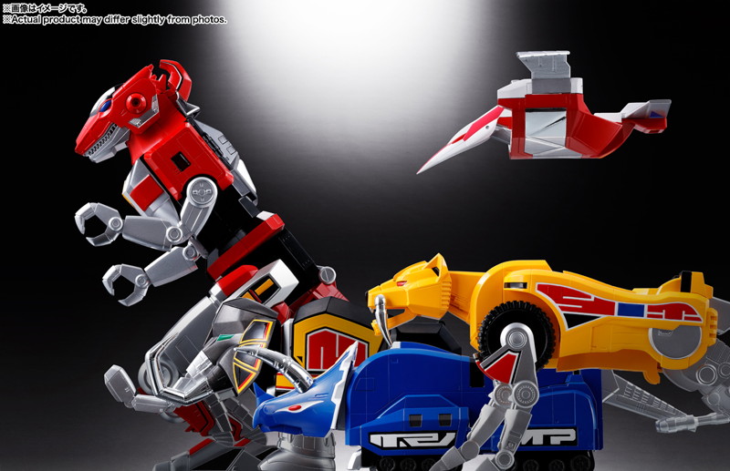 超合金魂 GX-72 大獣神 ＆ GX-78 ドラゴンシーザー 獣帝大獣神 恐竜戦隊ジュウレンジャー