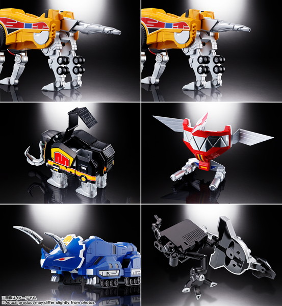 超合金魂 GX-72 大獣神 ＆ GX-78 ドラゴンシーザー 獣帝大獣神 恐竜戦隊ジュウレンジャー