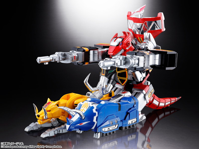 超合金魂 GX-72 大獣神 ＆ GX-78 ドラゴンシーザー 獣帝大獣神 恐竜戦隊ジュウレンジャー