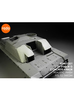 ［RDM35S07］1/35 WWII ドイツ III号突撃砲G型用コンクリート装甲セット（タコム用 2タイプ入）