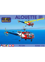 PE7284 1/72 アルエットIII 軽汎用ヘリコプター ヨーロピアンサービス