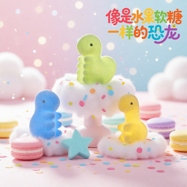 YUAN SHI CHUANG YI PettyDust フラフィージェリーシリーズ トレーディングフィギュア（1BOX=8個入）