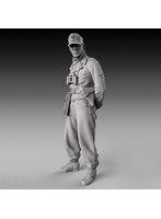 ［RM895］1/72 WWII ドイツ戦車搭乗員 後ろで手を組む戦車兵