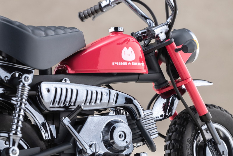 PUNI☆MOFU レーシングマオ with Honda Z50J-1モンキー