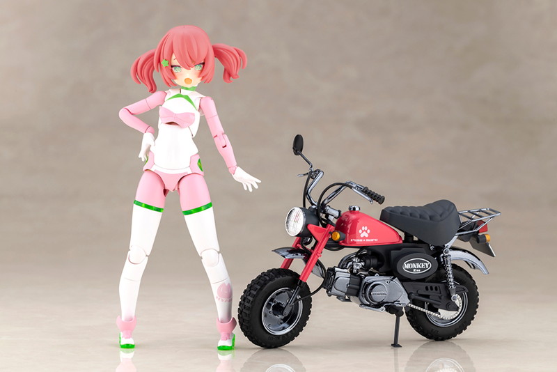 PUNI☆MOFU レーシングマオ with Honda Z50J-1モンキー
