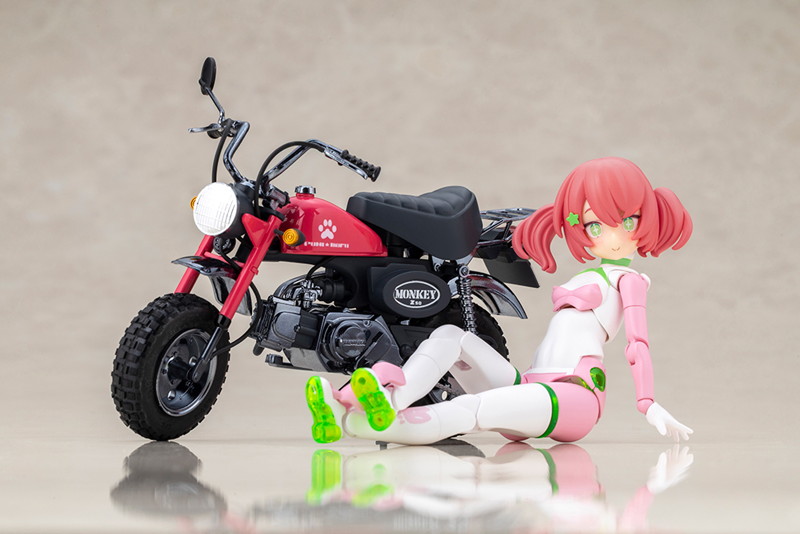 PUNI☆MOFU レーシングマオ with Honda Z50J-1モンキー