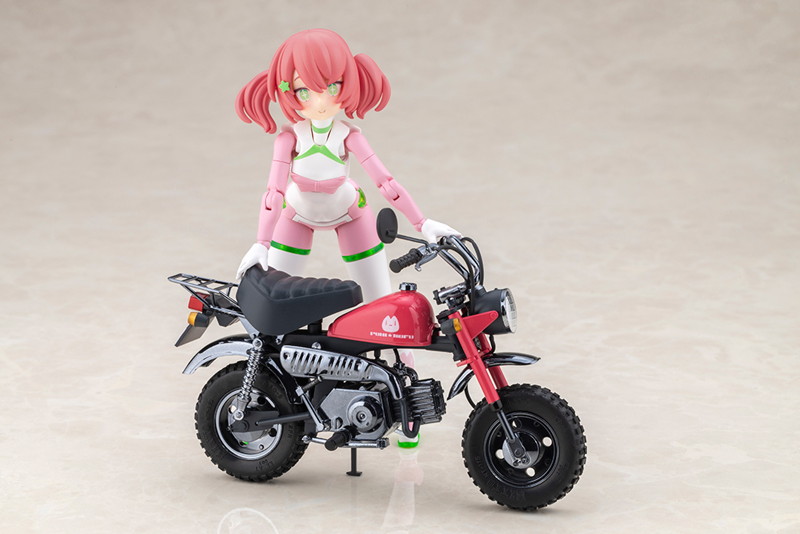 PUNI☆MOFU レーシングマオ with Honda Z50J-1モンキー