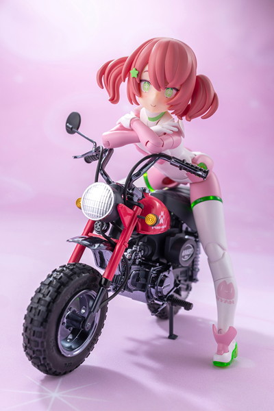PUNI☆MOFU レーシングマオ with Honda Z50J-1モンキー