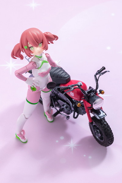 PUNI☆MOFU レーシングマオ with Honda Z50J-1モンキー