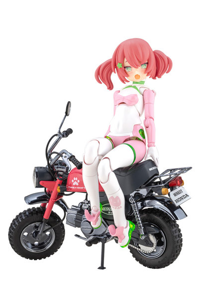 PUNI☆MOFU レーシングマオ with Honda Z50J-1モンキー