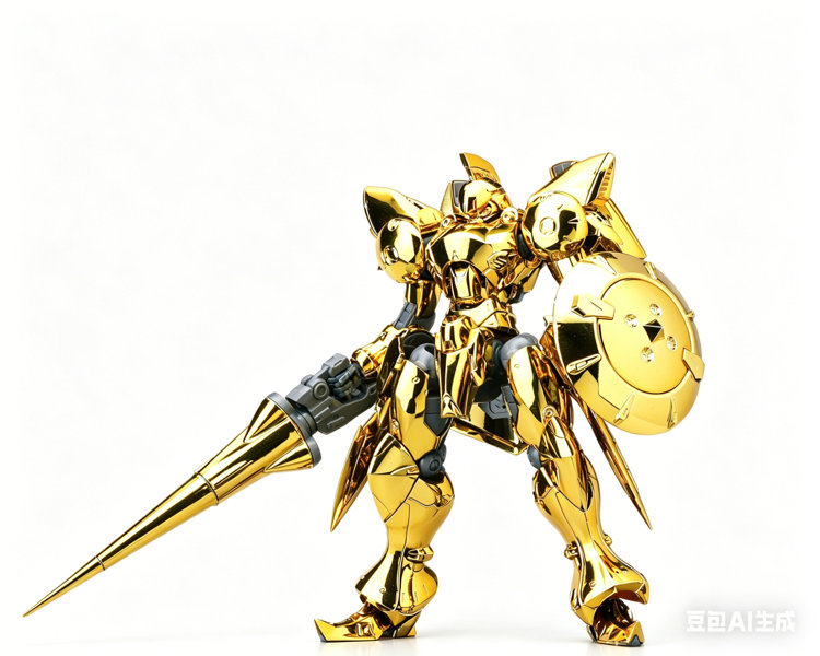 SHEIK MAINLAND ULTRA ACTION TROOPERシリーズ アクタイオーン 1/144スケールプラスチックモデルキット（ゴールド）のサムネイル画像