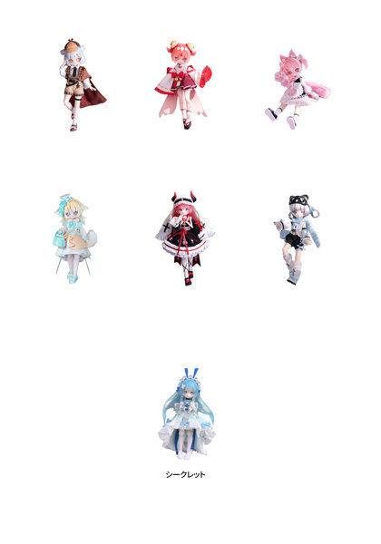 異象重構（いしょうじゅうこう）シリーズ トレーディングドール （1BOX=6個入）