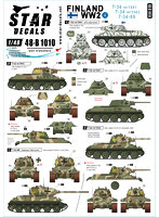 ［SD48-B1010］1/48 WWII 第二次大戦のフィンランド＃2 T-34m/41 T-34m/43 T-34/85