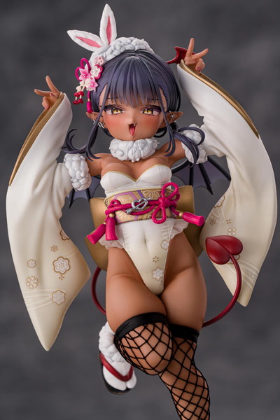 褐色サキュバスちゃん 晴れ着バニーVer.-豪華版
